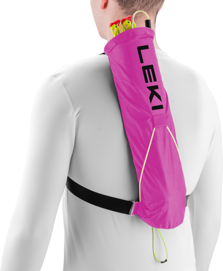 Leki Trail Running Quiver Neonpink-black Leki