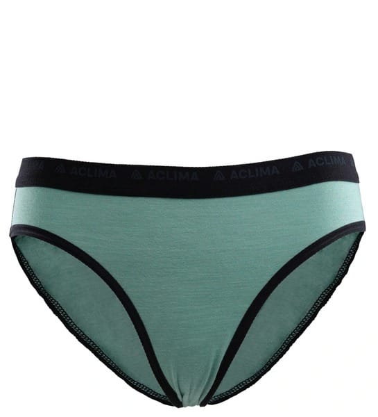 Aclima Women's LightWool Briefs Oil Blue Aclima