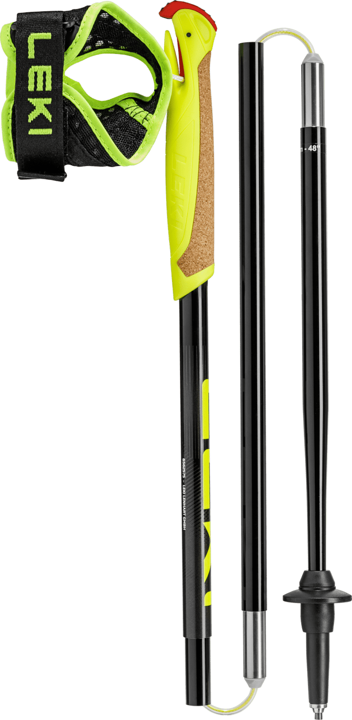 Leki Evotrail Fx.One Ta Black-dark Anthracite-neonyellow Leki