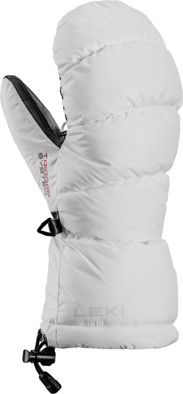 Leki Women's Glace 3d Mitt White