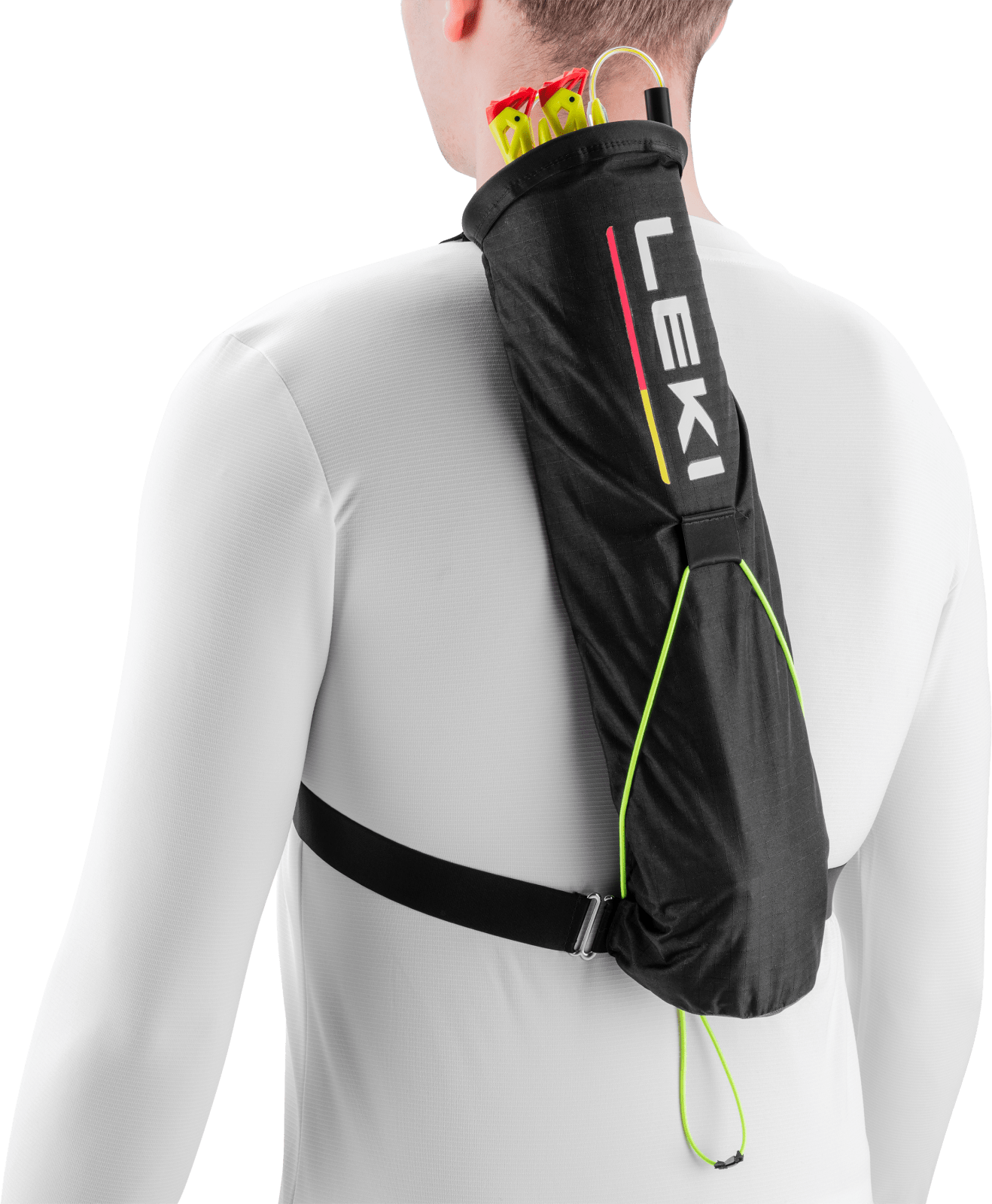 Leki Trail Running Quiver Black