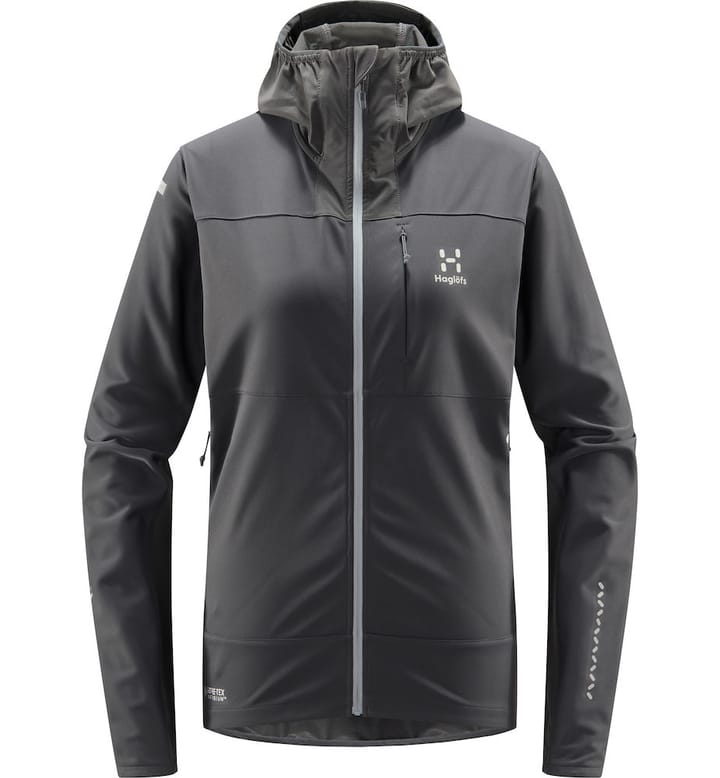 Haglöfs L.I.M Hybrid Softshell Jacket Women Magnetite/Concrete Haglöfs