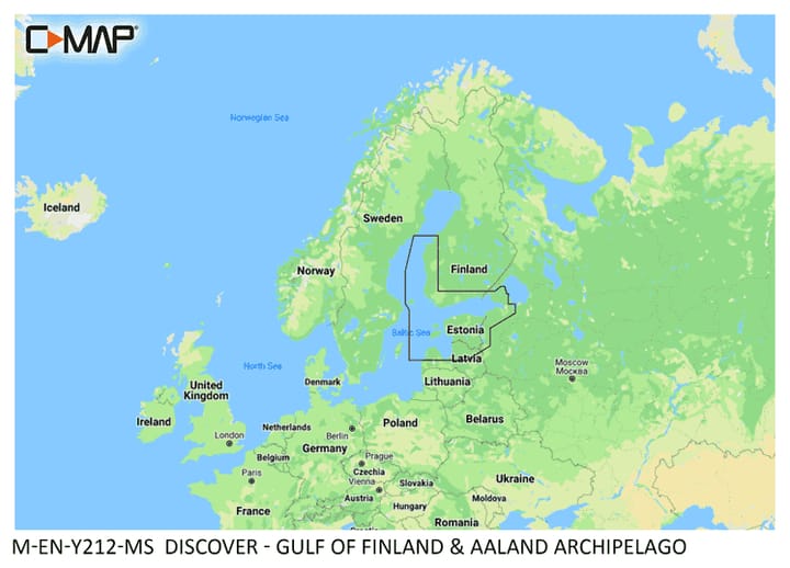 C-Map C-Map Discover Dybdekart C-Map