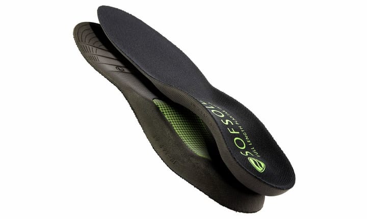 Implus/Sof Sole Såle Full Plantar Fascia Sort Implus/Sof Sole