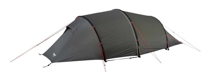 Bergans Romsdal 4-Pers Tent Solid Light Grey / Bright Magma Bergans