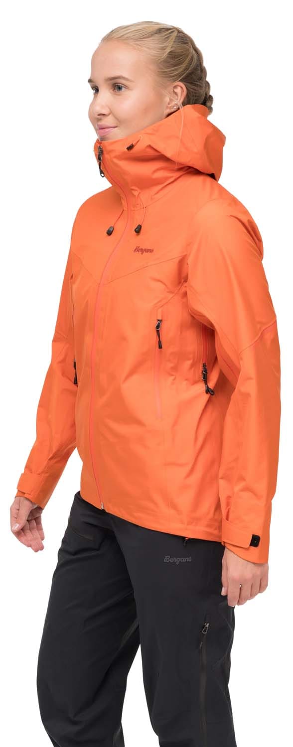 Bergans Rabot Light 3l Shell Jacket Women Alert Orange Bergans
