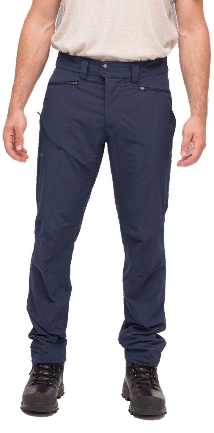 Bergans Rabot Light Softshell Pants Men Navy Blue Bergans