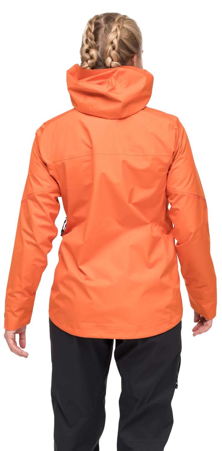 Bergans Rabot Light 3l Shell Jacket Women Alert Orange Bergans