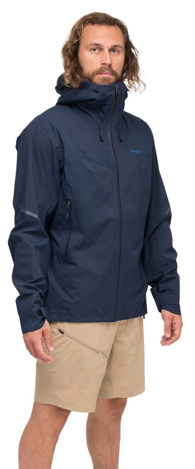 Bergans Men's Rabot Allround 3L Shell Jacket Navy Blue Bergans