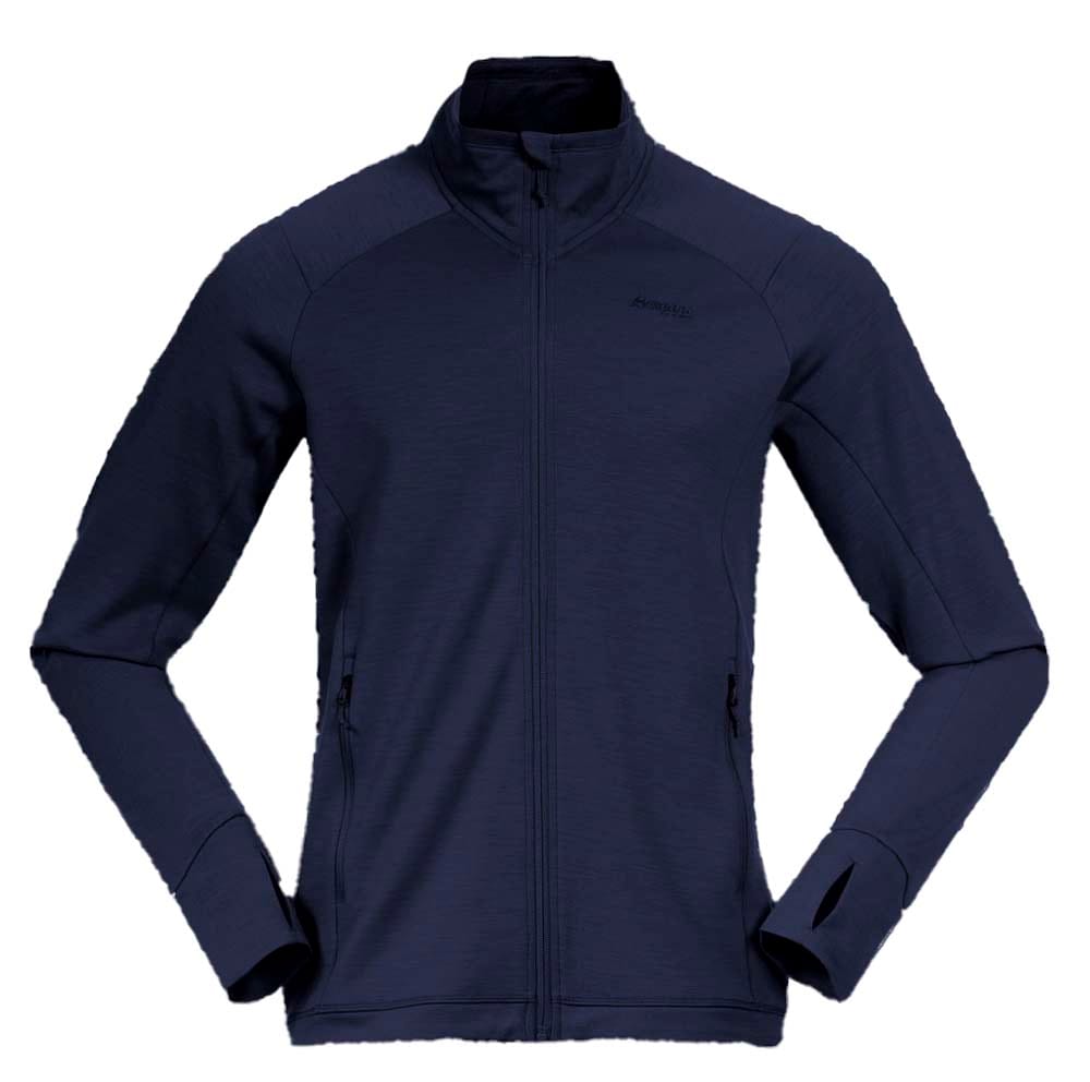 Bergans Men's Ulstein Wool Jacket Navy Blue