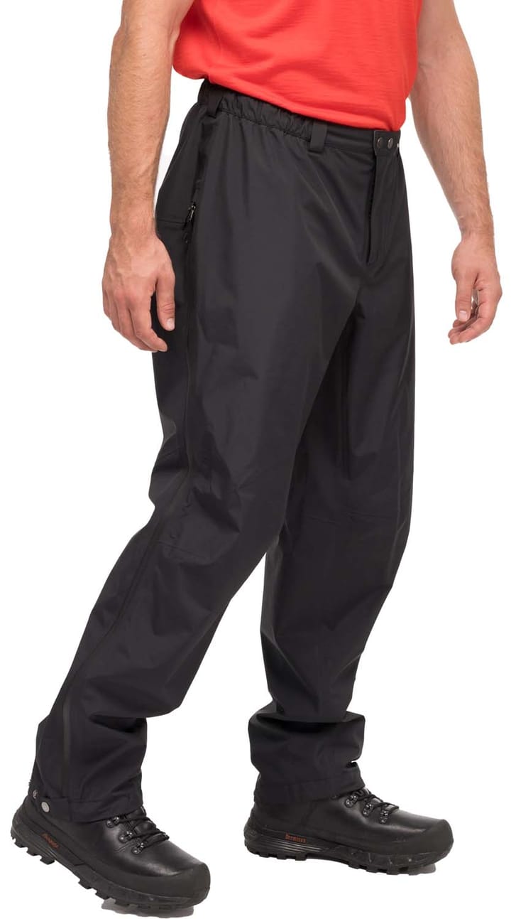 Bergans Rabot Light 3l Long-Zip Shell Pants Men Black Bergans