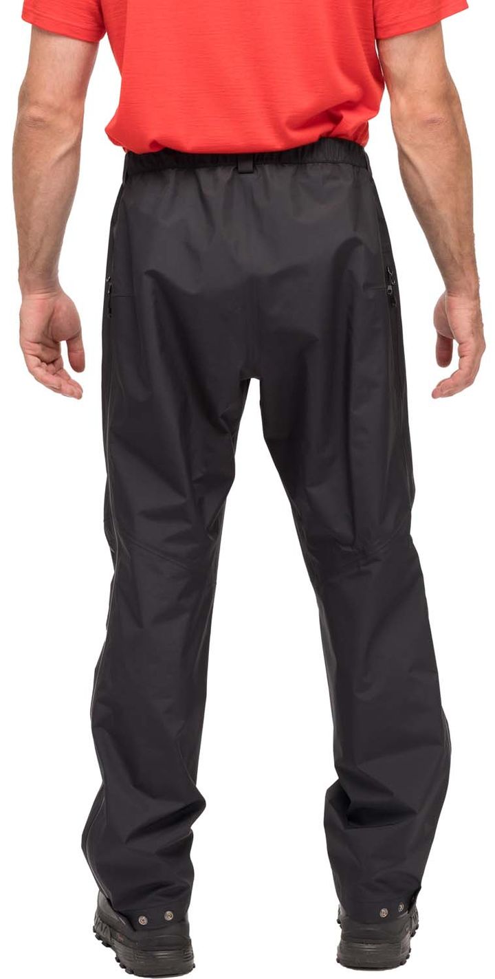 Bergans Rabot Light 3l Long-Zip Shell Pants Men Black Bergans