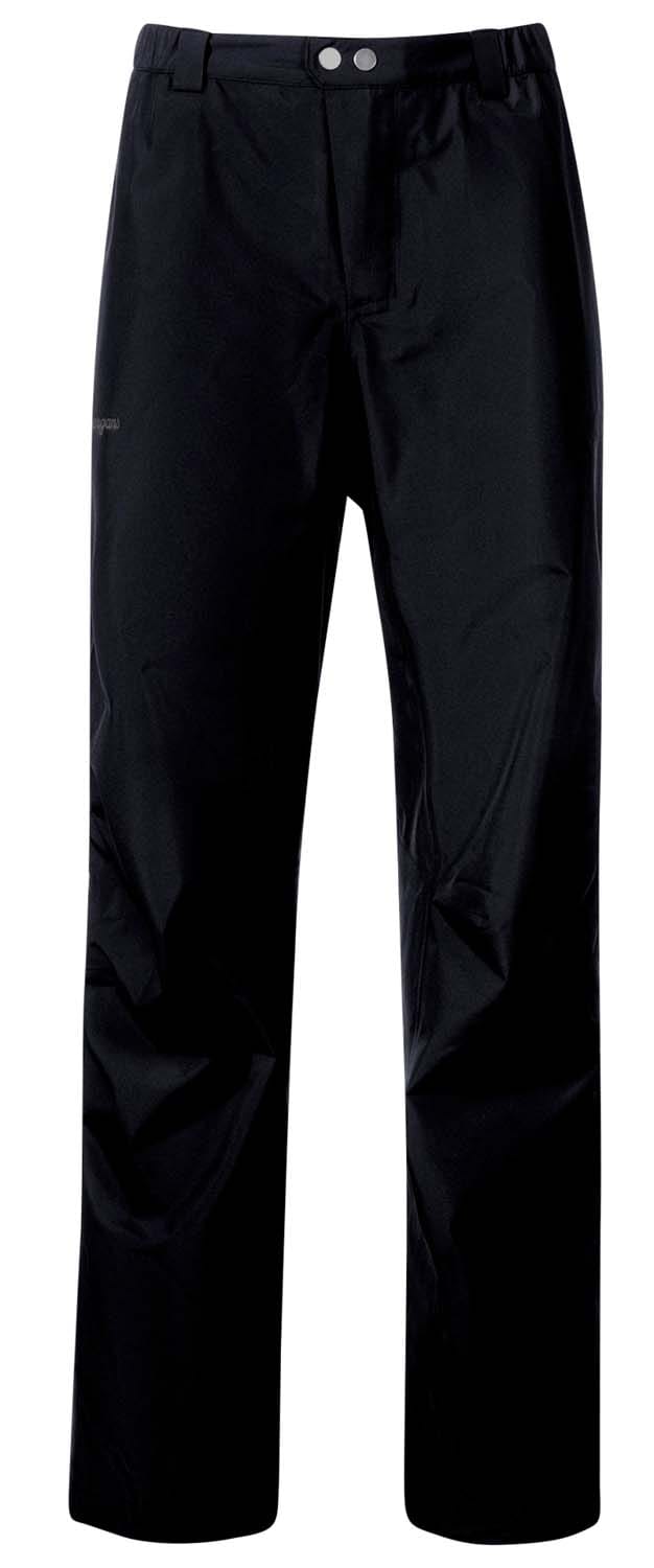 Bergans Women's Rabot Light 3L Long-Zip Shell Pants Black Bergans