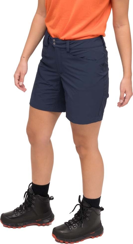 Bergans Women's Rabot Light Softshell Shorts Navy Blue Bergans