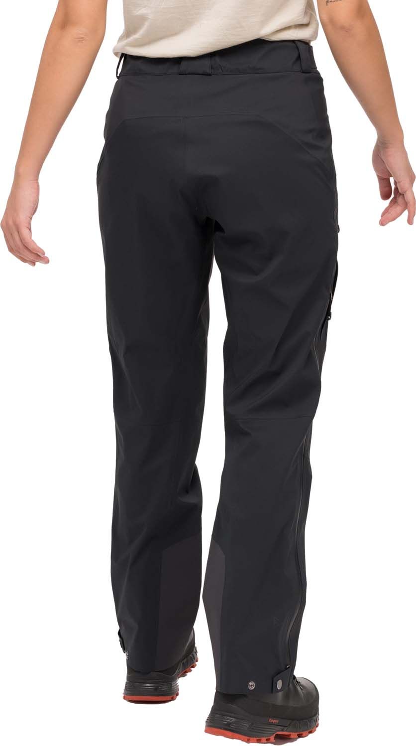 Bergans Women's Rabot Allround 3L Shell Pants Black Osta