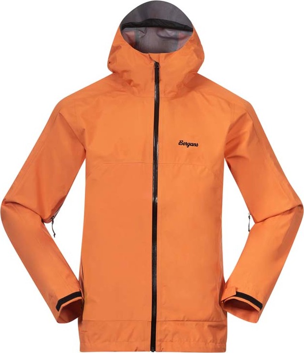 Bergans Men's Vaagaa Light 3L Shell Jacket Faded Orange Ovadderade vardagsjackor M