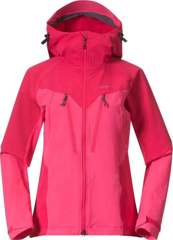 Bergans Women's Tind Softshell Jacket  Light Alpine Rose/Alpine Rose  M