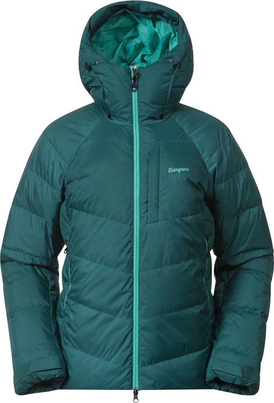 Bergans Women's Tind Mountain Down Jacket Malachite Green Tjocka dunjackor XS