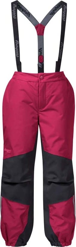 Bergans Kids' Lilletind Insulated Pant Raspberry Red/Dark Shadow Grey Bergans