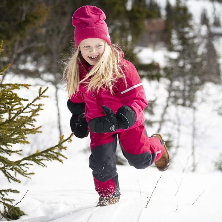Bergans Kids' Lilletind Insulated Pant Raspberry Red/Dark Shadow Grey Bergans