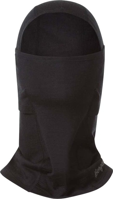 Bergans Wool Balaclava Black Bergans Bergans Wool Balaclava Black Bergans