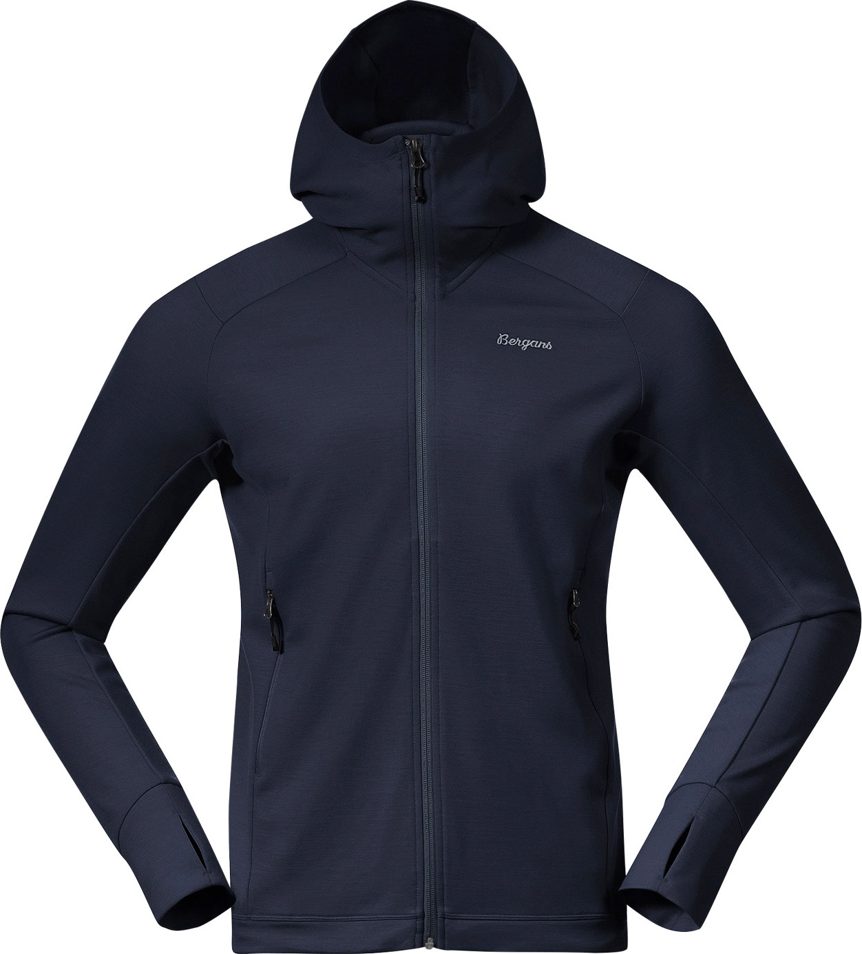 Bergans Men's Rabot Merino Tech Midlayer Hoodie Välikerrospuserot Navy Blue XXL