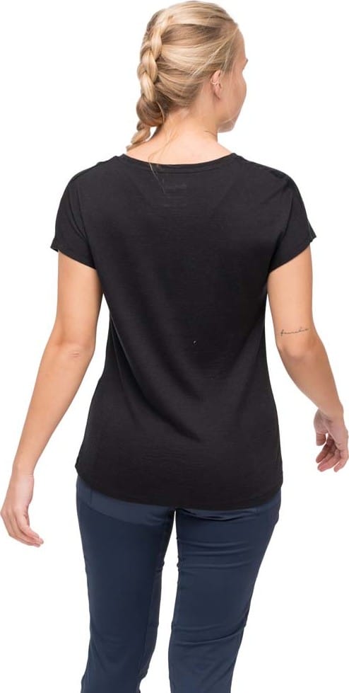 Bergans Women's Whenever Merino Tee Black Bergans