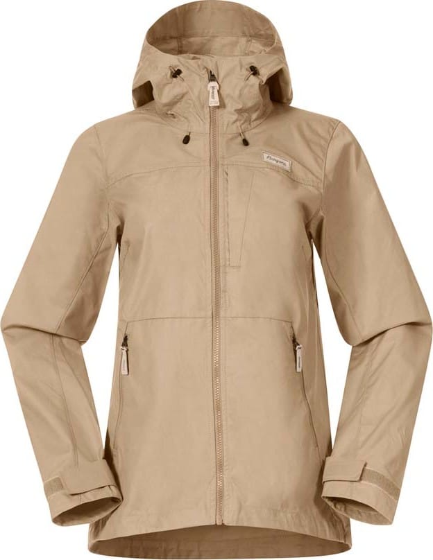 Bergans Women's Nordmarka Leaf Light Wind Jacket Warm Sand Bergans