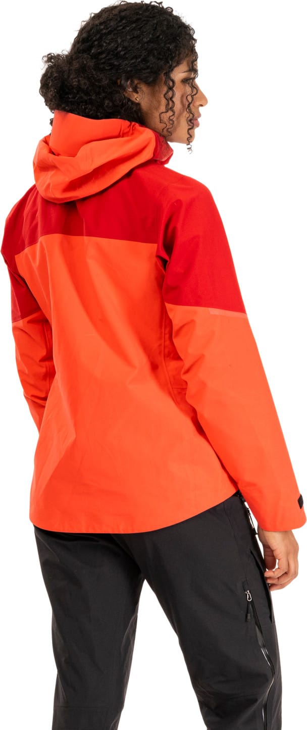 Bergans Women's Rabot Alpine 3L Shell Jacket Peachy Red/red Bergans