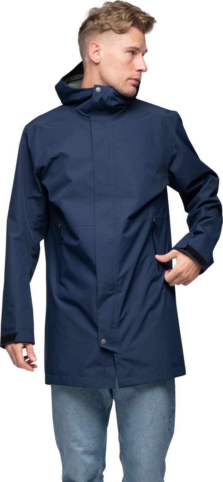 Bergans Men's Urban 2L Shell Coat  Navy Blue Bergans