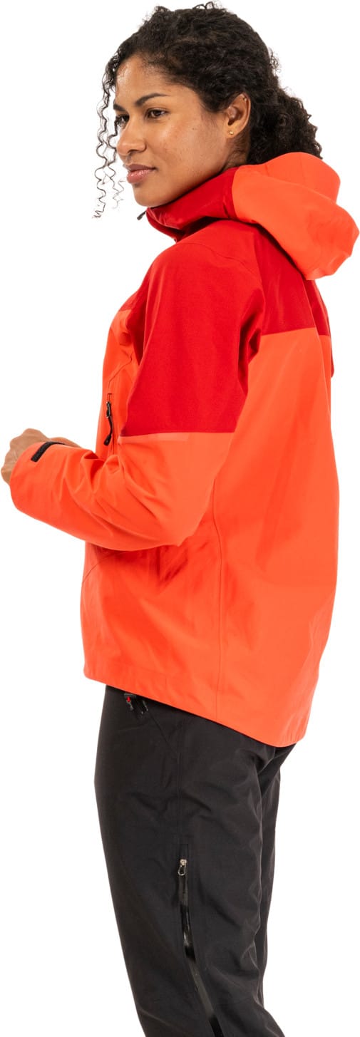 Bergans Women's Rabot Alpine 3L Shell Jacket Peachy Red/red Bergans