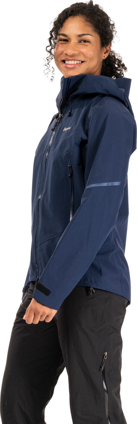 Bergans Women's Rabot Alpine 3L Shell Jacket Navy Blue Bergans