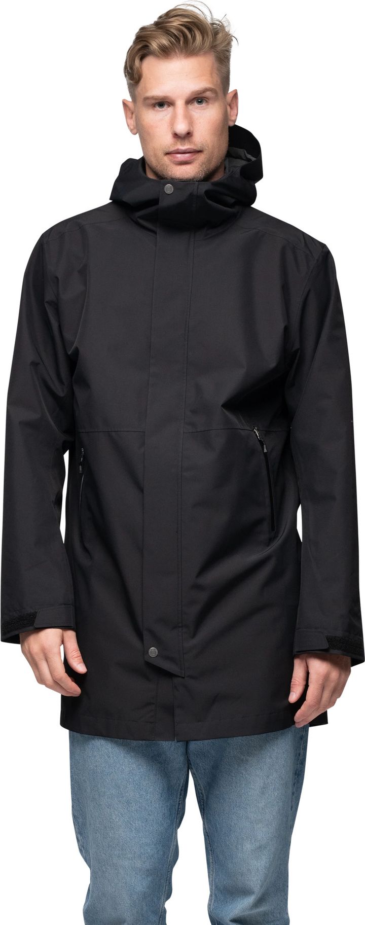 Bergans Men's Urban 2L Shell Coat Black Bergans Bergans Men's Urban 2L Shell Coat Black Bergans