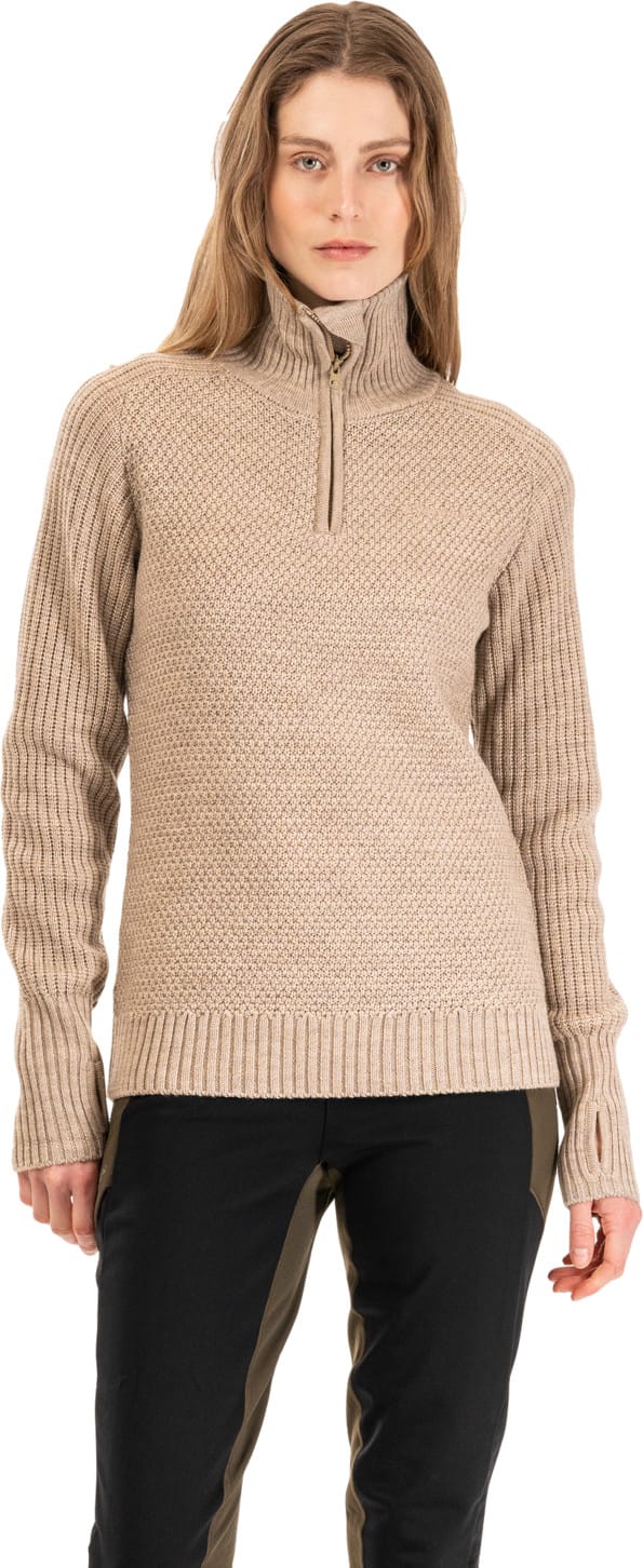 Bergans Women's Ulriken Jumper Sandstone Bergans