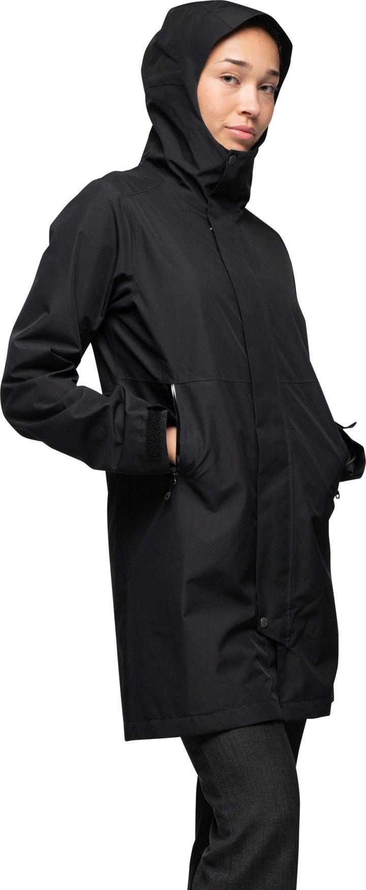 Bergans Women's Urban 2L Shell Coat  Black Bergans