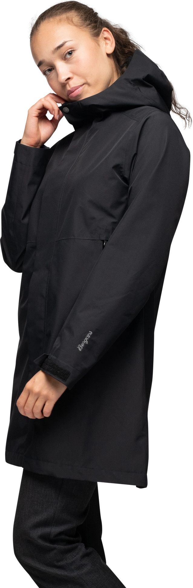 Bergans Women's Urban 2L Shell Coat Black Bergans Bergans Women's Urban 2L Shell Coat Black Bergans