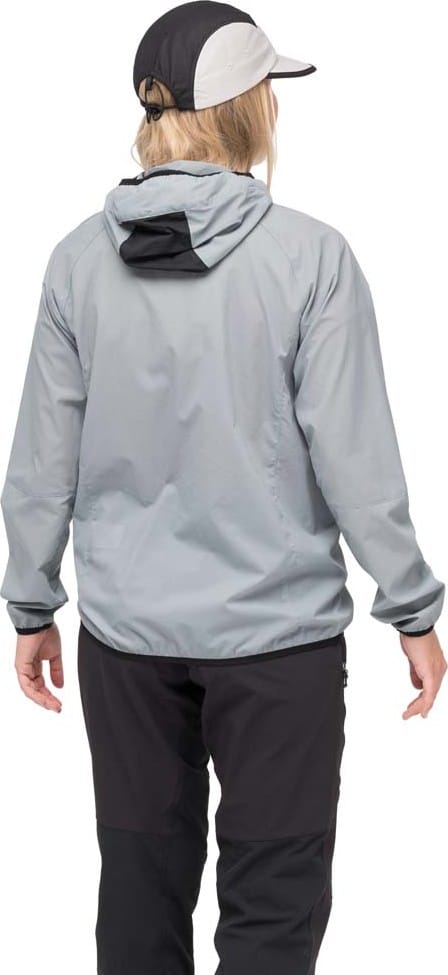 Bergans Women's Vaagaa Windbreaker Jacket Husky Blue Bergans
