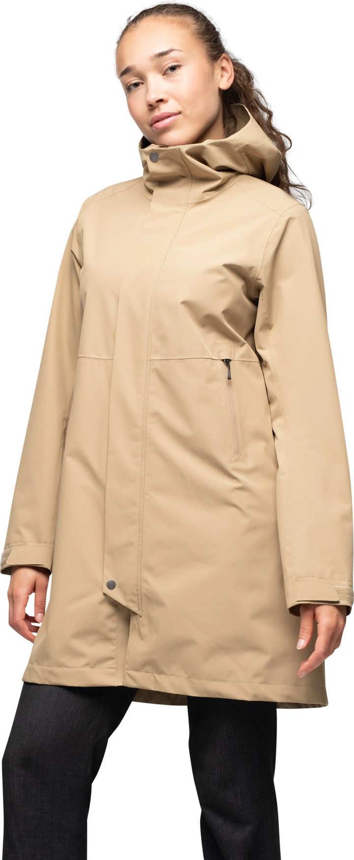 Bergans Women's Urban 2L Shell Coat  Warm Sand Bergans