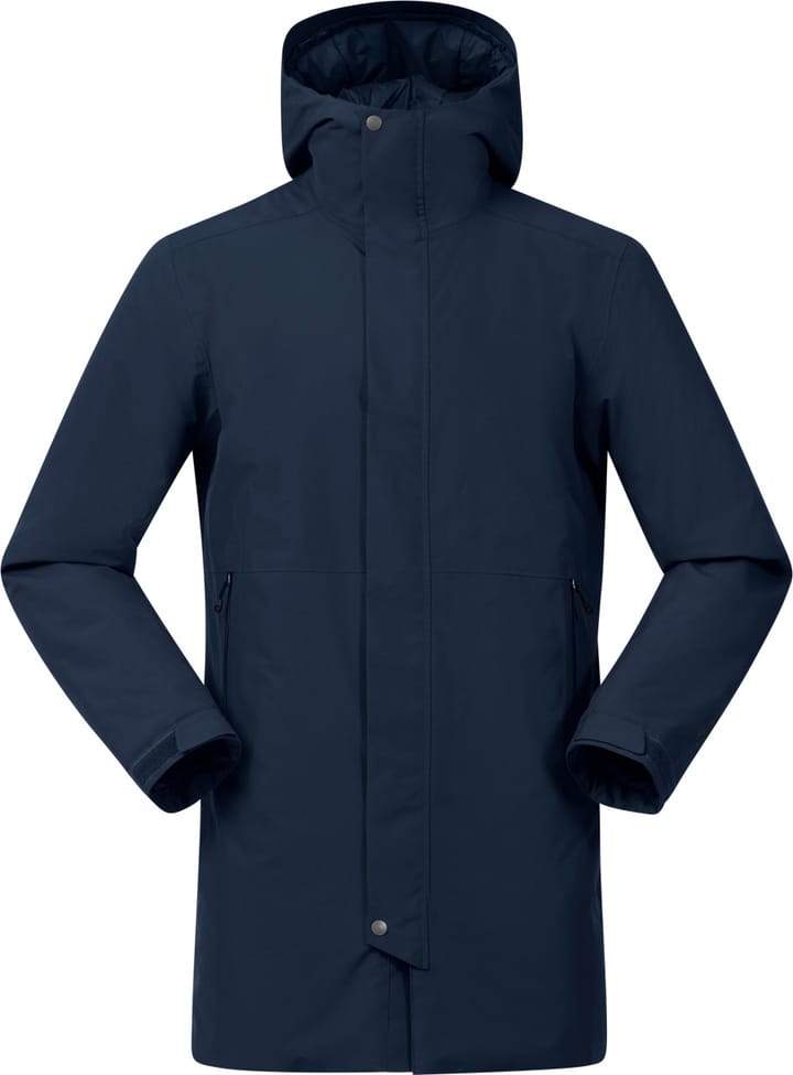 Bergans Men's Urban Insulated Shell Coat  Navy Blue Bergans