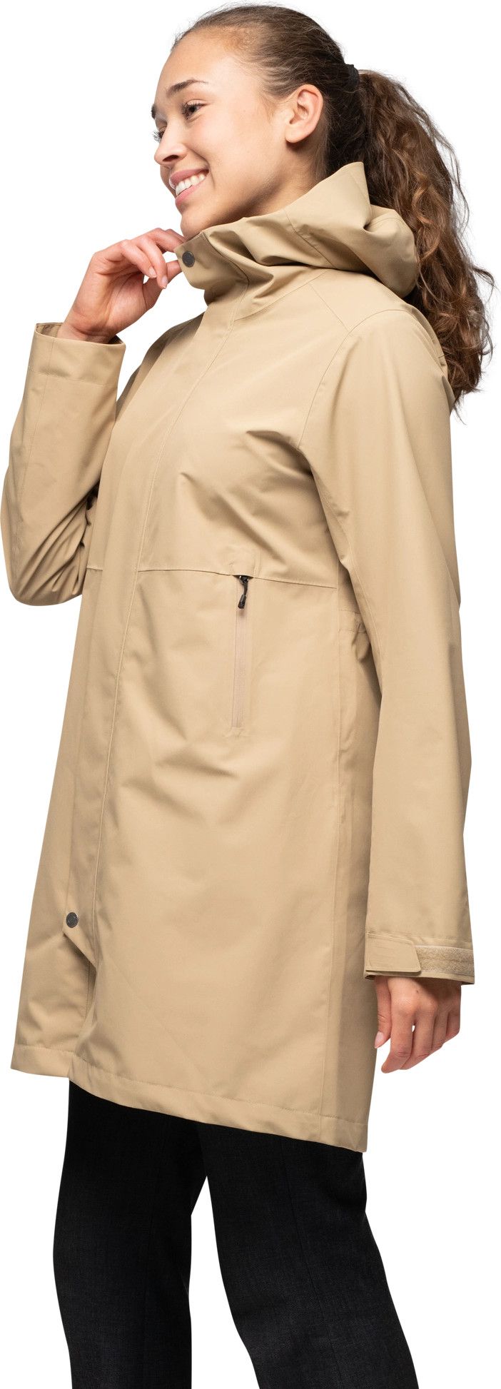 Bergans Women's Urban 2L Shell Coat  Warm Sand Bergans