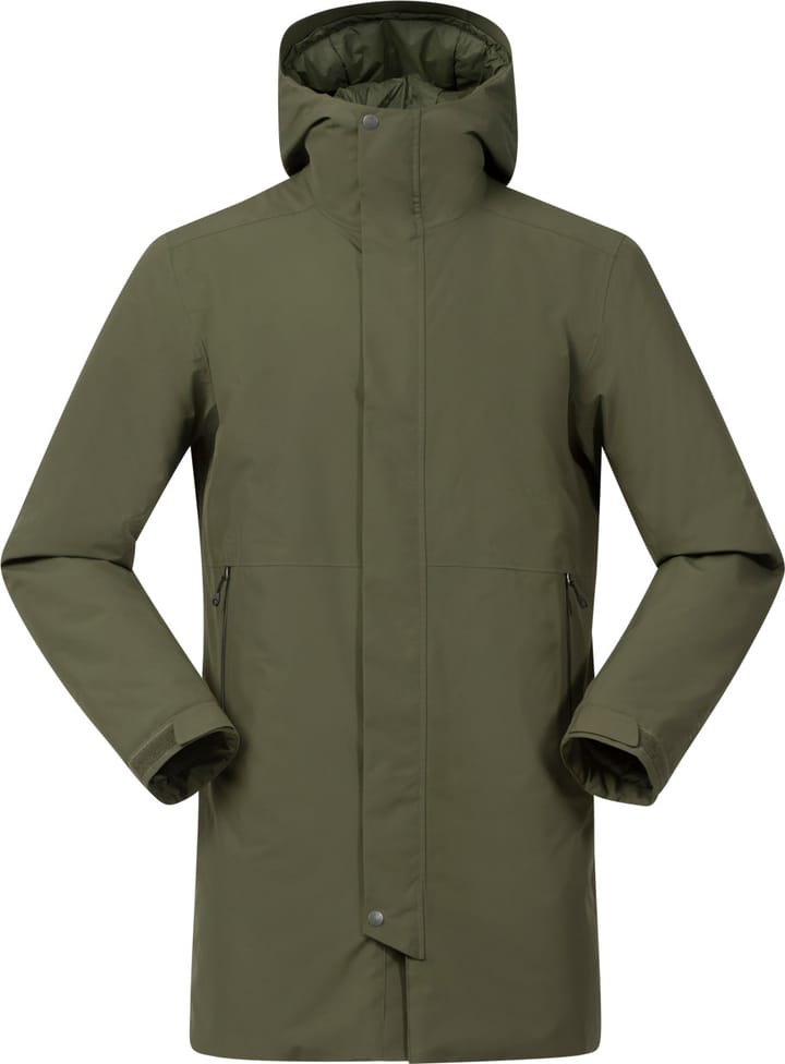 Bergans Men's Urban Insulated Shell Coat Dark Green Mud Bergans