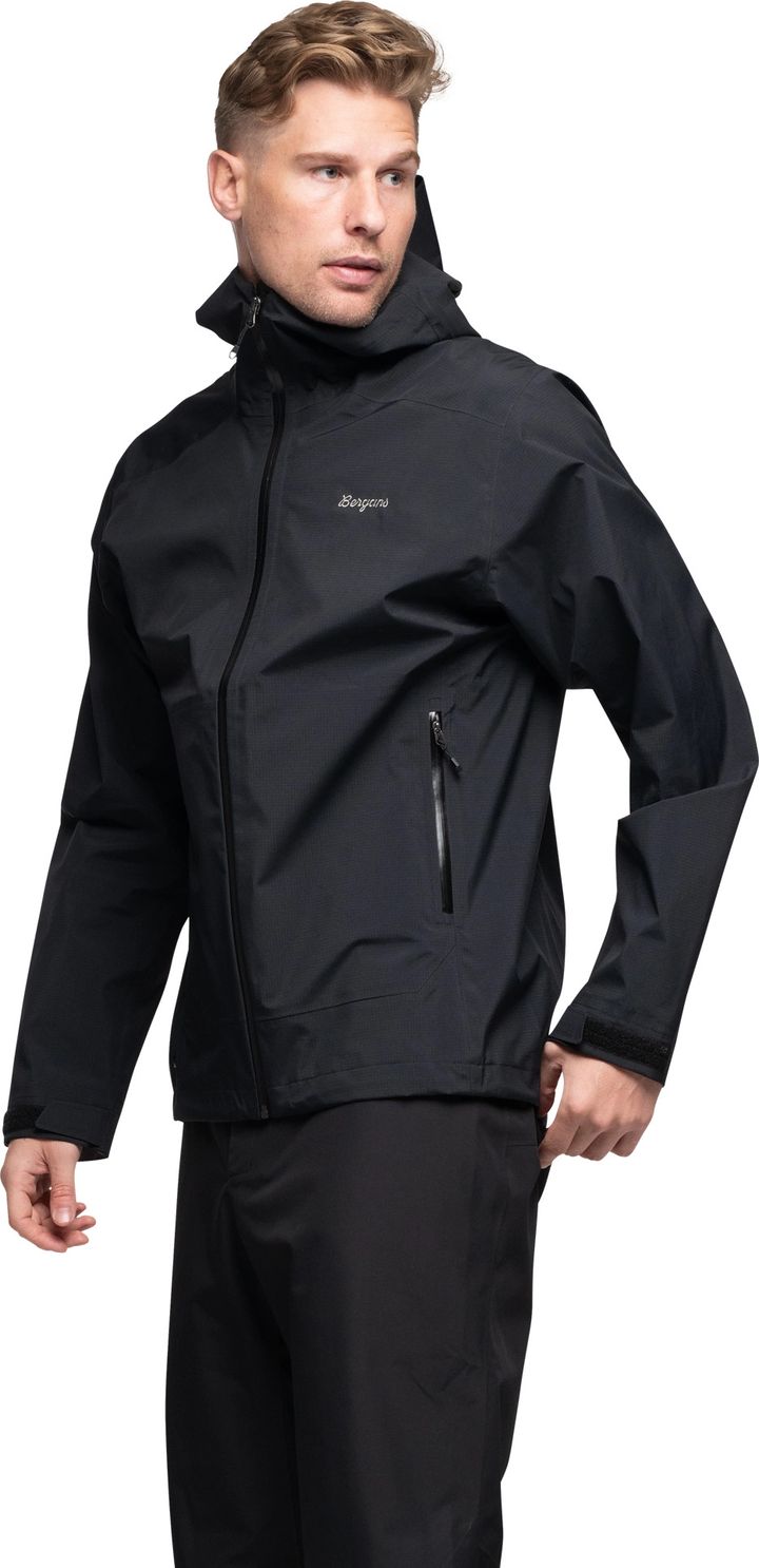 Bergans Men's Essentials 3L Shell Jacket Black Bergans Bergans Men's Essentials 3L Shell Jacket Black Bergans