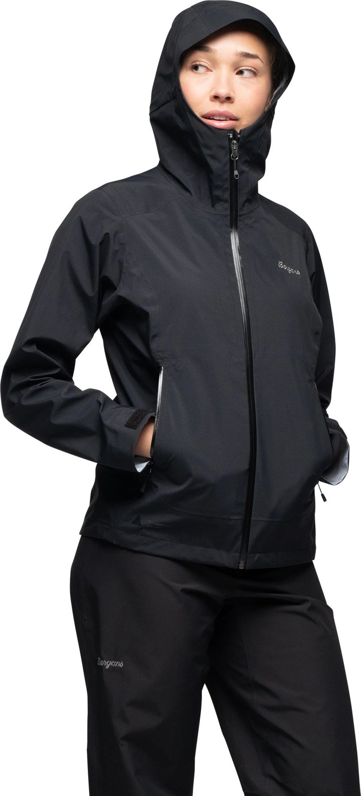Bergans Women's Essentials 3L Shell Jacket Black Bergans Bergans Women's Essentials 3L Shell Jacket Black Bergans