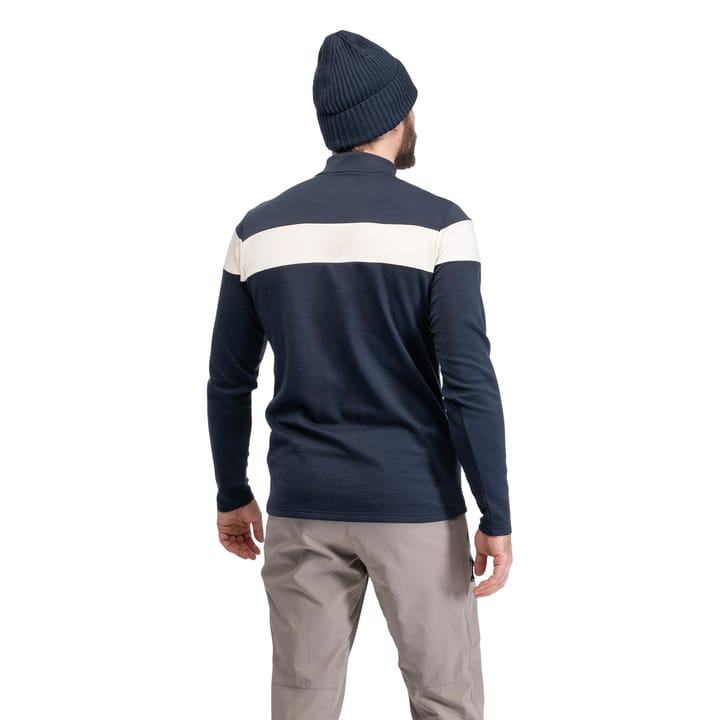 Bergans Men´s Uldal Wool Half Zip  Dark Navy/creme Bergans