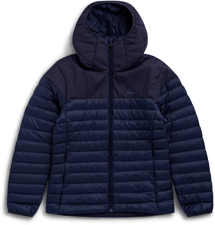 Bergans Men´s Lom Light Down Hood Jacket  Dark Navy Bergans