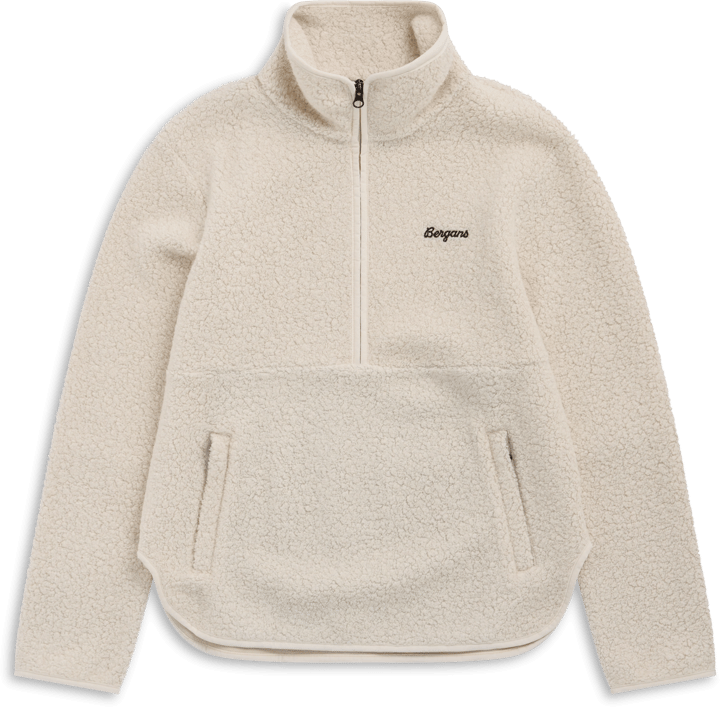 Bergans Women´s Myken Merino Pile Half Zip Women Creme Bergans