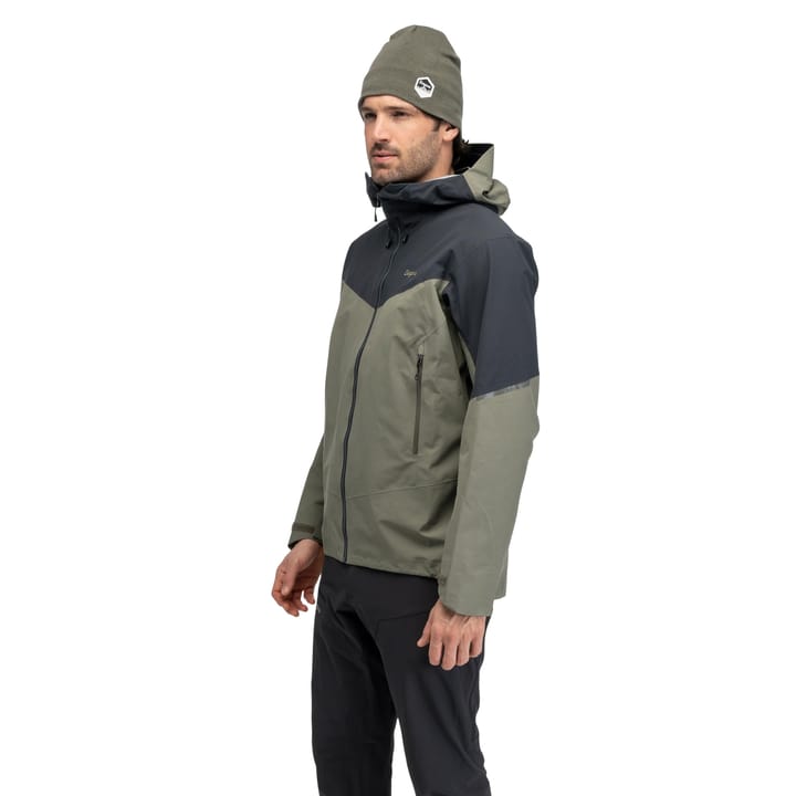 Bergans Men's Rabot Alpine 3L Shell Jacket Green Mud/dark Shadow Grey Bergans