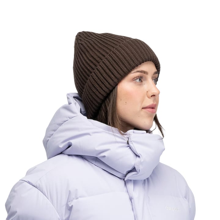 Bergans Nordmarka Merino Beanie Dark Chocolate Bergans