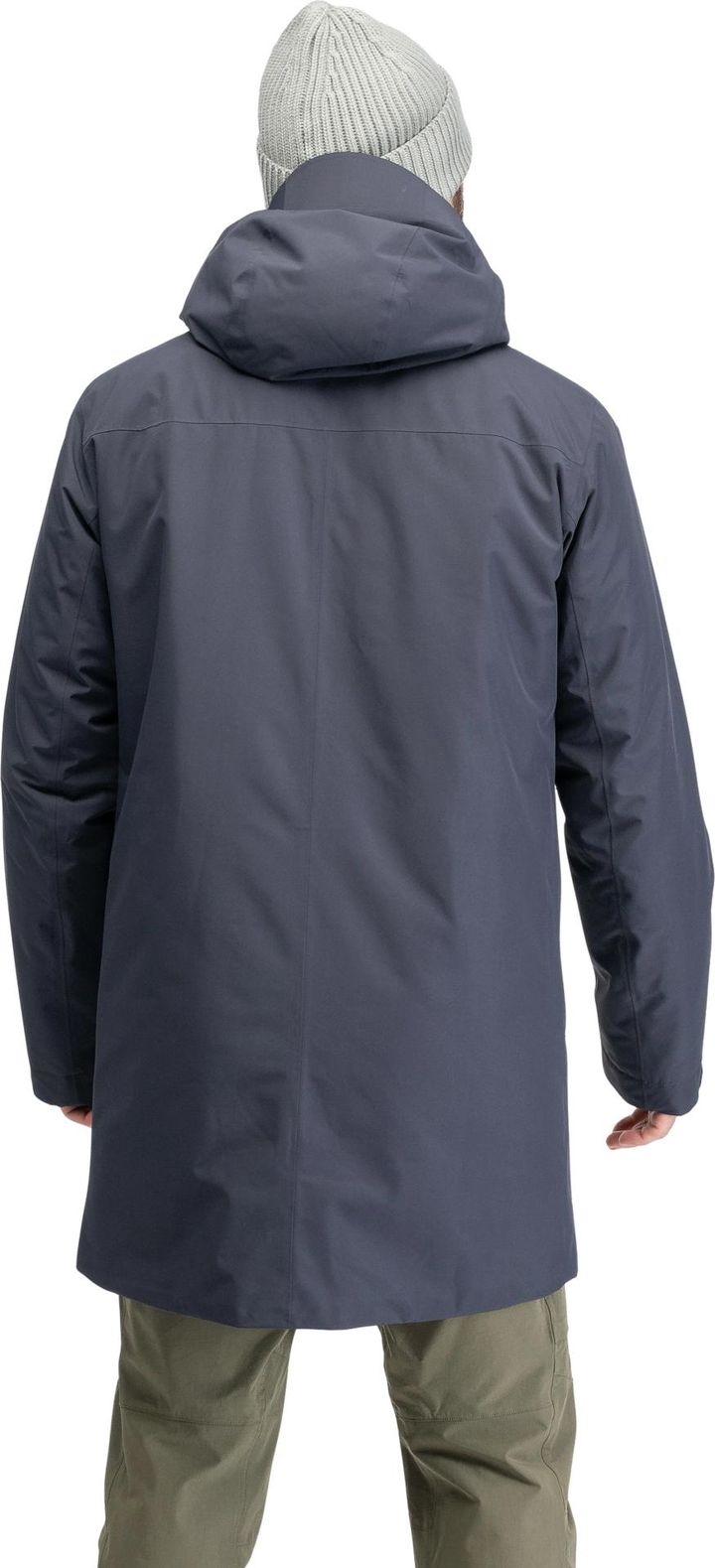 Bergans Men's Urban Insulated Shell Coat  Dark Shadow Grey Bergans