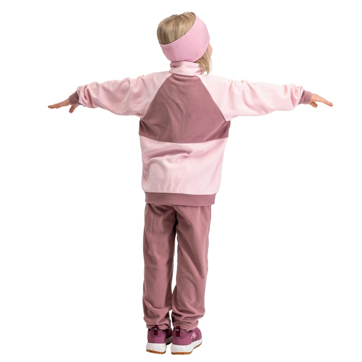 Bergans Kid´s Lilletind Fleece Set  Faded Pink/rose Dust Bergans